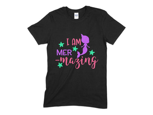 I am mermazing mermaid womens Mens Women's t-shirt - Premium t-shirt from MyDesigns - Just $19.95! Shop now at Lees Krazy Teez