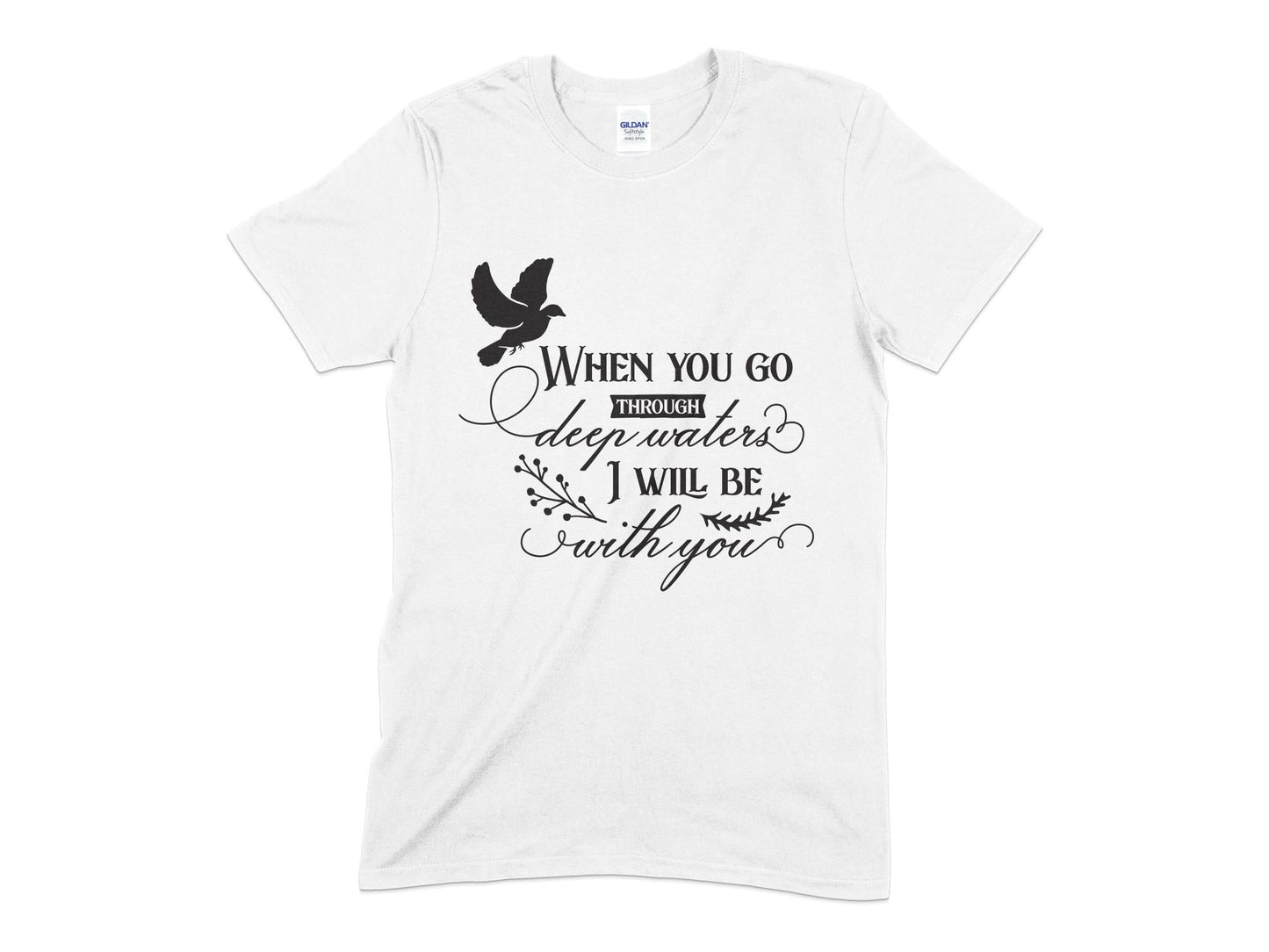 I Will Be With You t-shirt - Premium t-shirt from MyDesigns - Just $21.95! Shop now at Lees Krazy Teez