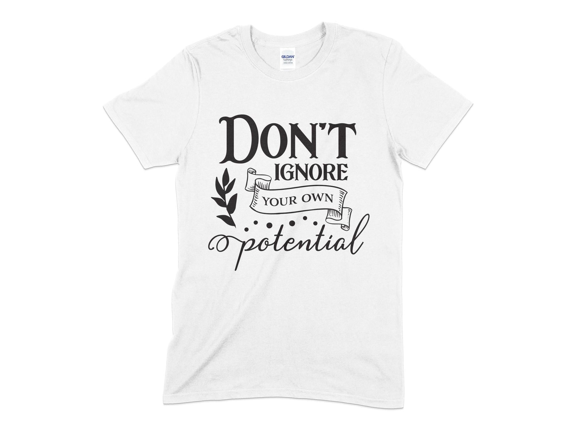 Dont Ignore Your Own Potential t-shirt - Premium t-shirt from MyDesigns - Just $19.95! Shop now at Lees Krazy Teez