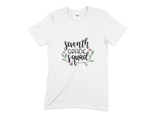 Seventh grade squad teen youth Girls t-shirt - Premium t-shirt from MyDesigns - Just $19.95! Shop now at Lees Krazy Teez