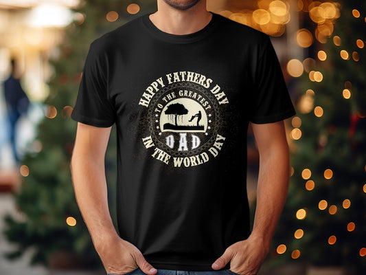 Happy Fathers Day Men's t-shirt - Premium t-shirt from MyDesigns - Just $19.95! Shop now at Lees Krazy Teez
