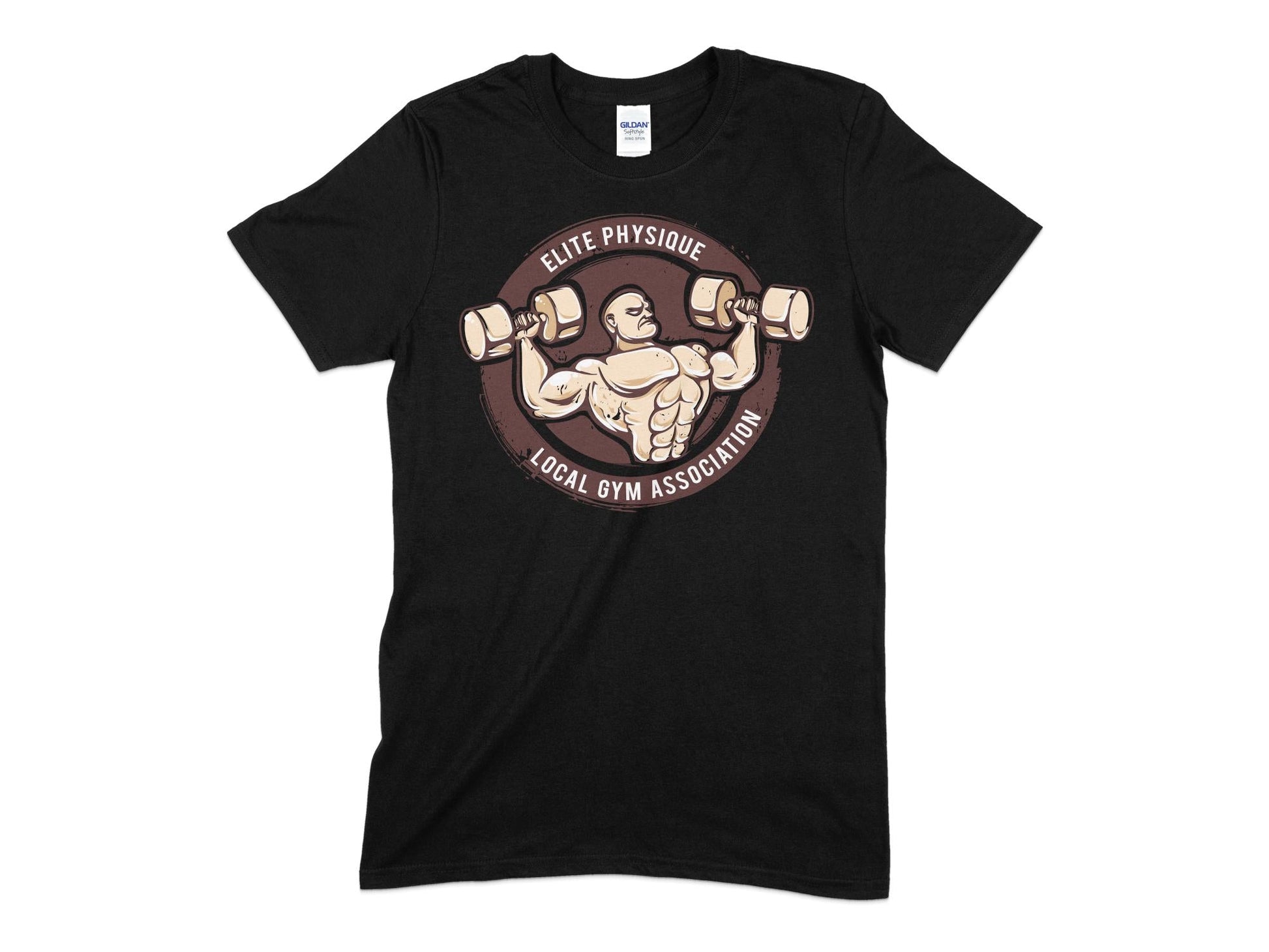 Elite physique local gym association Men's bodybuilding t-shirt - Premium t-shirt from MyDesigns - Just $19.95! Shop now at Lees Krazy Teez