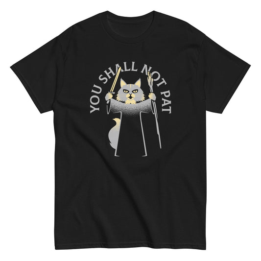 You shall not pat funny cat animal awesome t-shirt - Premium t-shirt from MyDesigns - Just $19.95! Shop now at Lees Krazy Teez
