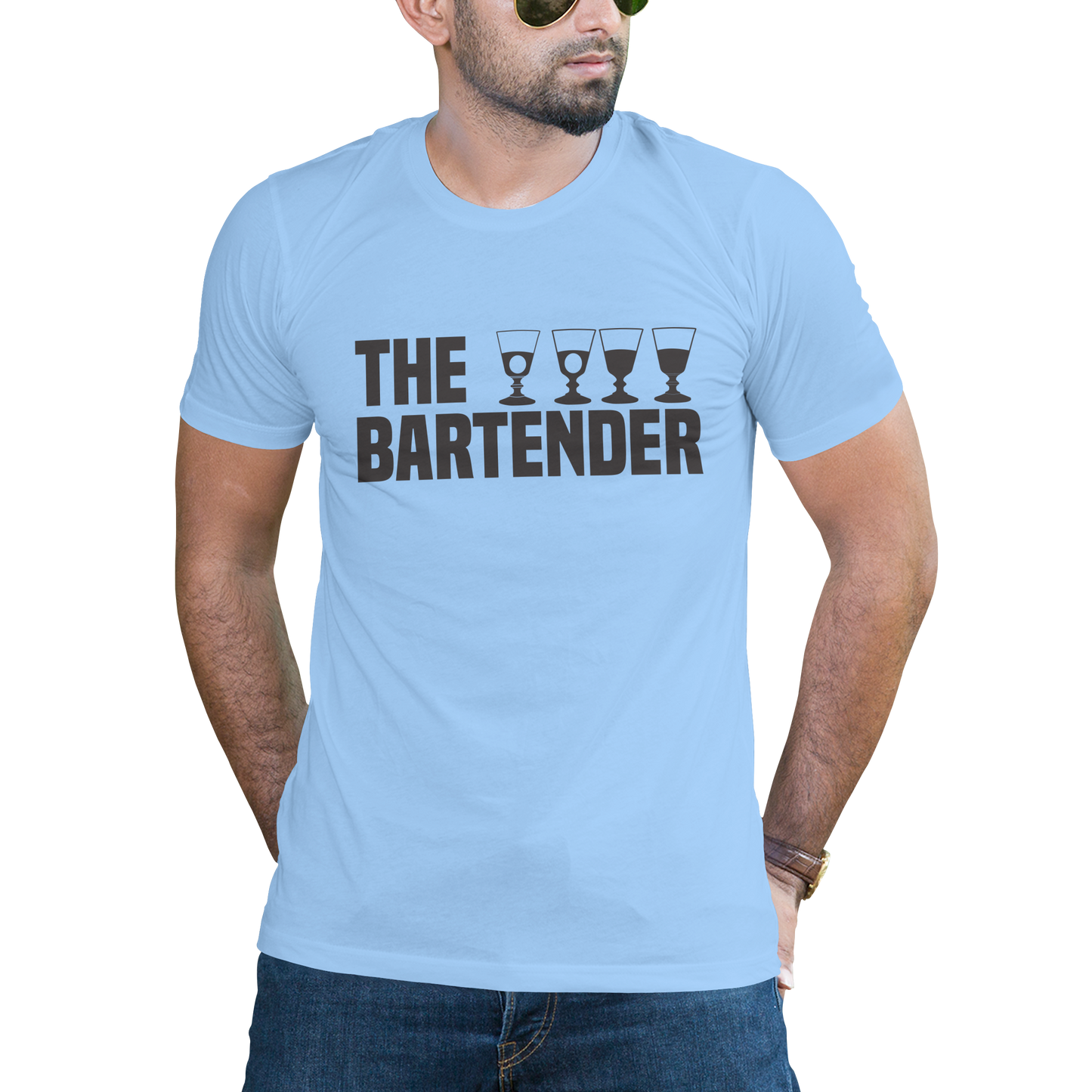 The bartender club bar drinking t-shirt - Premium t-shirt from Lees Krazy Teez - Just $16.95! Shop now at Lees Krazy Teez