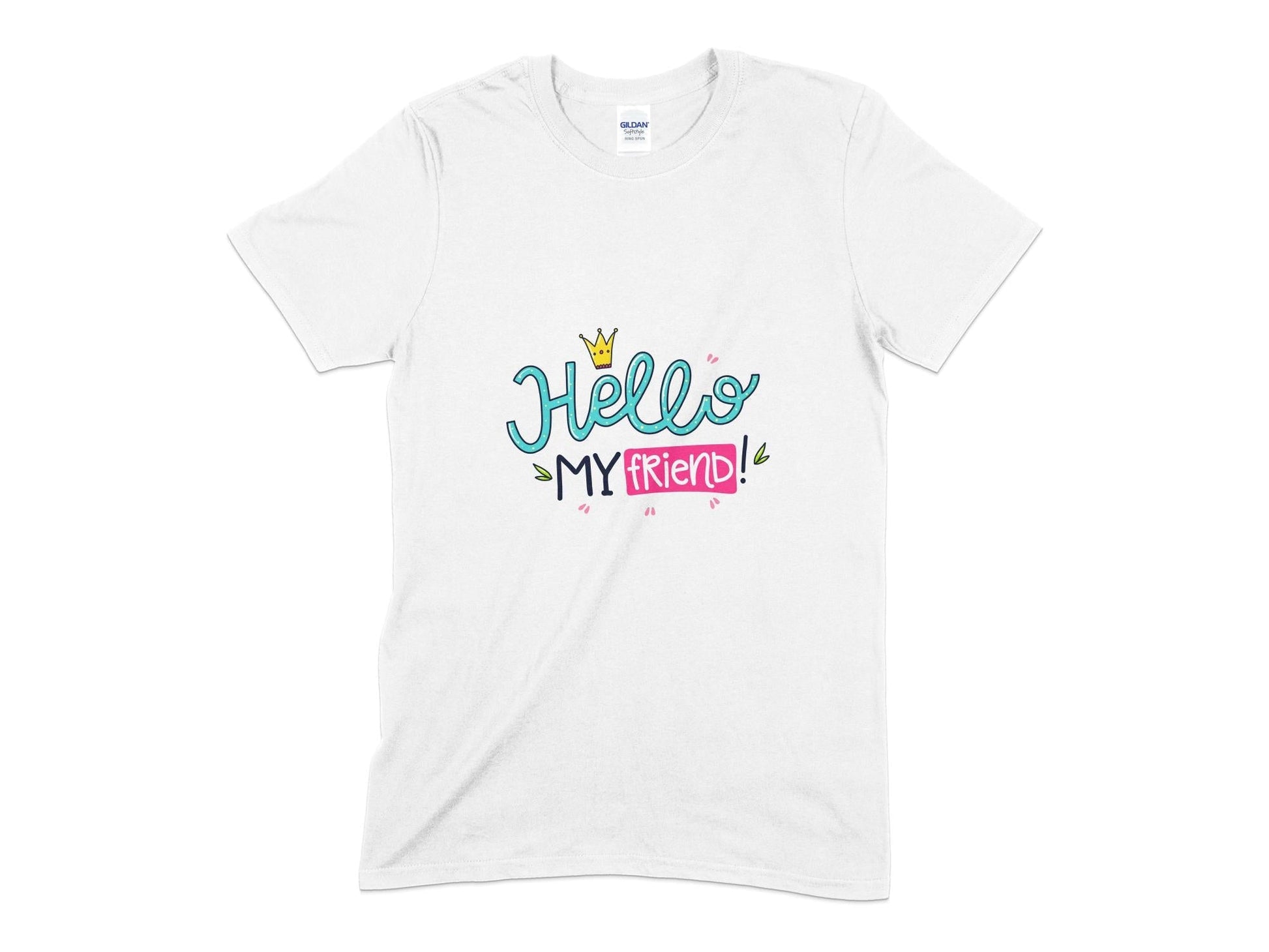 Hello my friend t-shirt - Premium t-shirt from MyDesigns - Just $18.95! Shop now at Lees Krazy Teez