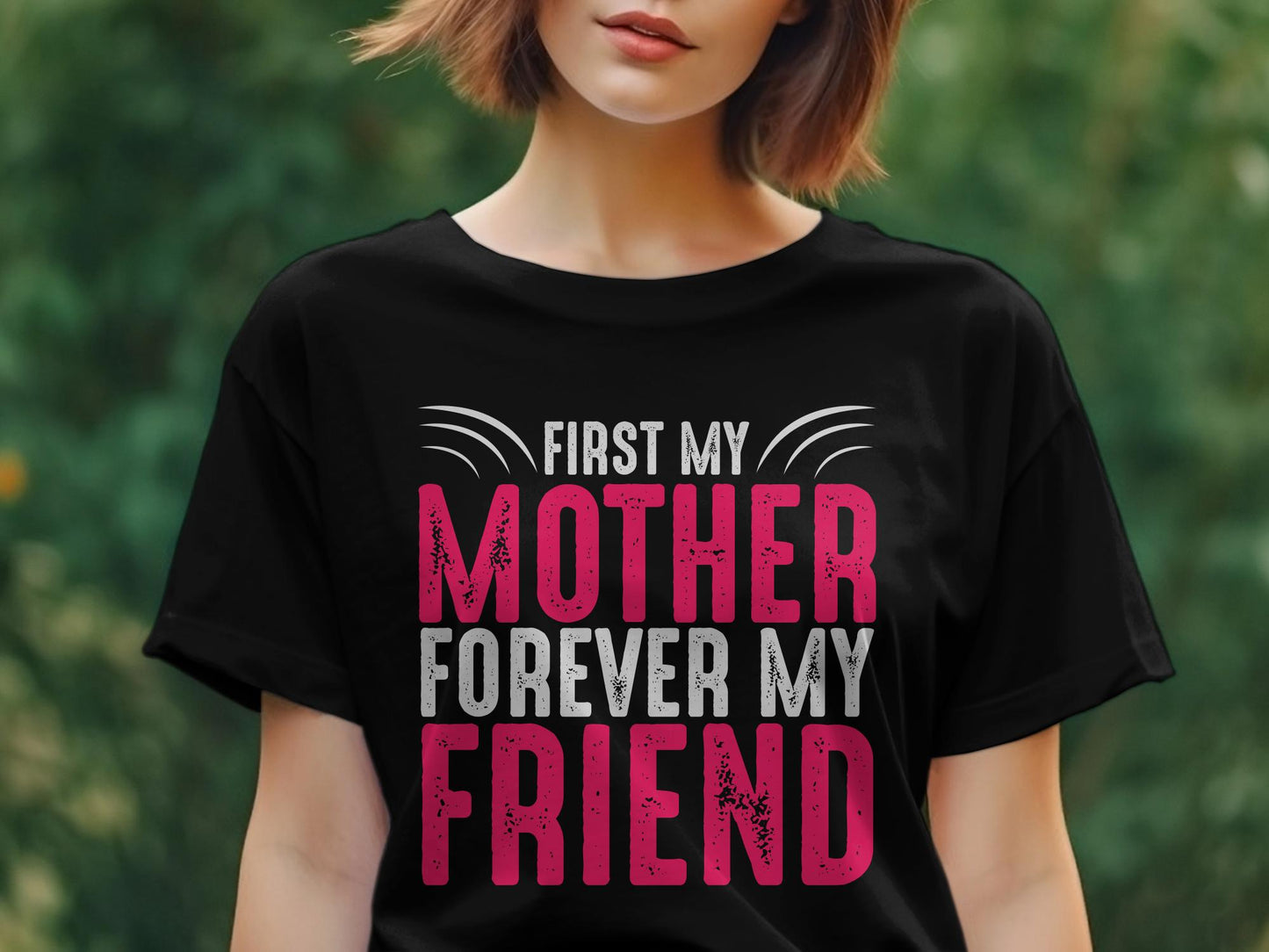 Mothers day quote First my mothers Women's tee - Premium t-shirt from MyDesigns - Just $19.95! Shop now at Lees Krazy Teez