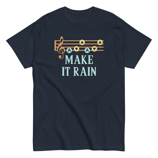 Zelda lulluby make it rain gamer Men's t-shirt - Premium t-shirt from MyDesigns - Just $19.95! Shop now at Lees Krazy Teez