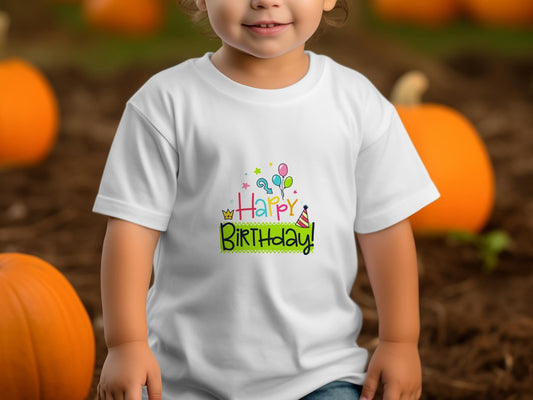 Happy birthday youth unisex t-shirt - Premium t-shirt from MyDesigns - Just $19.95! Shop now at Lees Krazy Teez