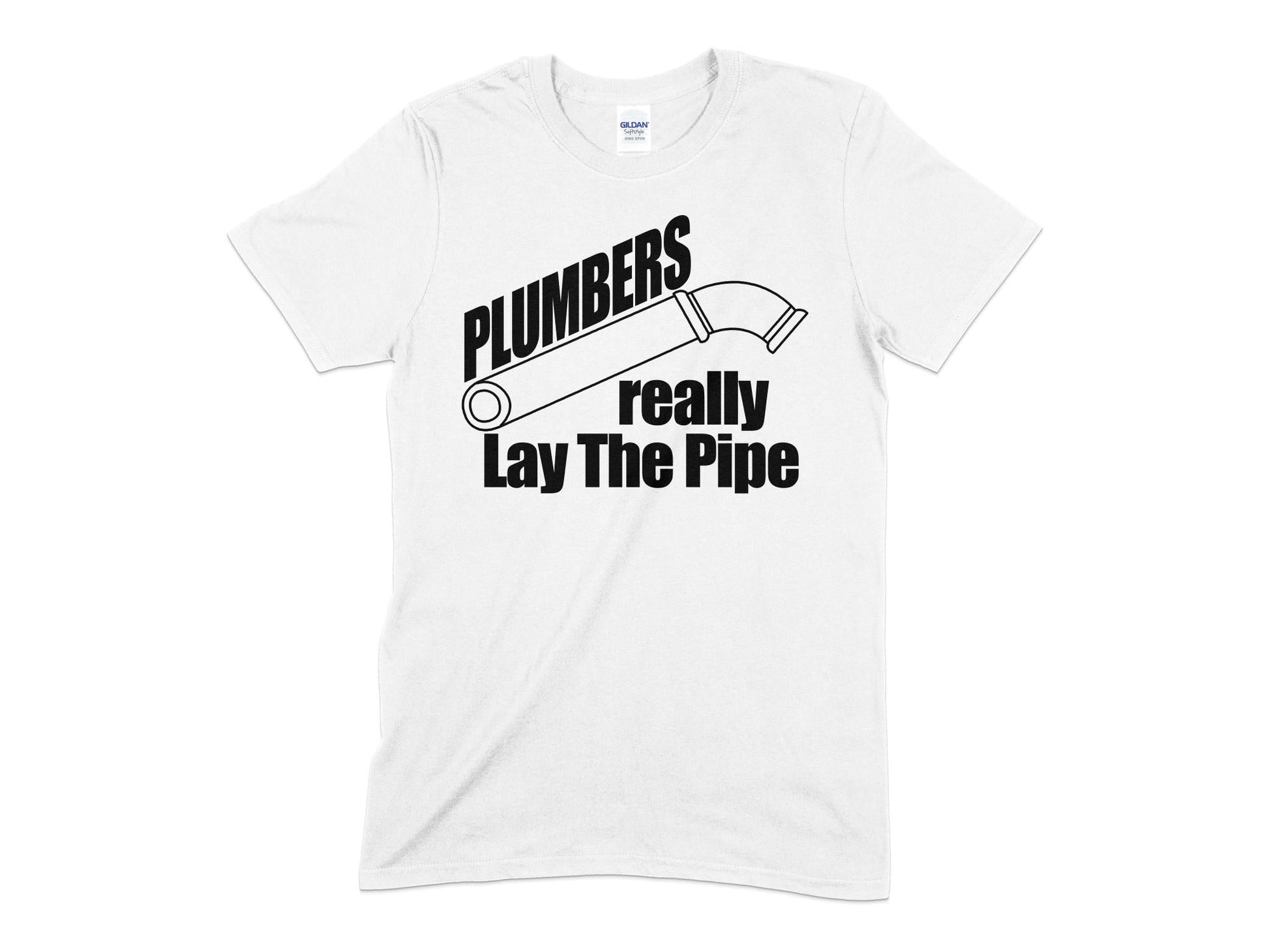 plumbers really lay the pipe t-shirt - Premium t-shirt from MyDesigns - Just $21.95! Shop now at Lees Krazy Teez