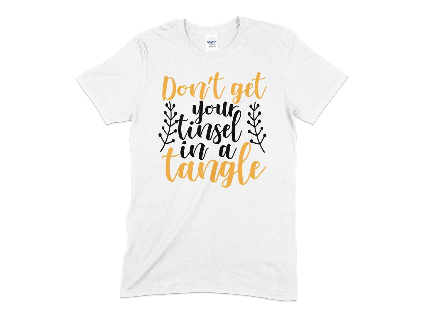 Dont get your tinsel in a tangle t-shirt - Premium t-shirt from MyDesigns - Just $19.95! Shop now at Lees Krazy Teez