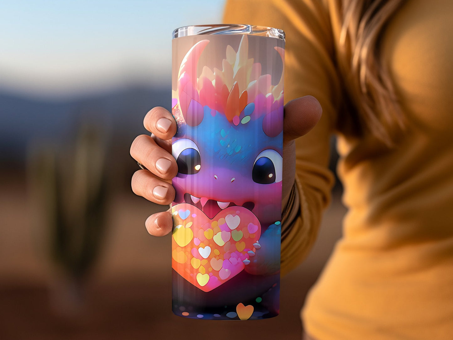 Cute freaky monster tumbler wrap 20oz skinny tumbler - Premium tumbler from MyDesigns - Just $26.95! Shop now at Lees Krazy Teez