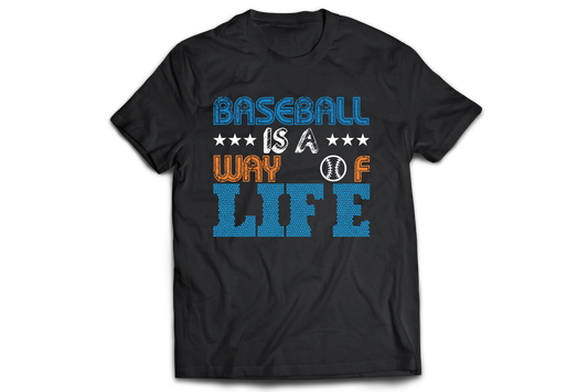 Baseball is a way of life outside t-shirt - Premium t-shirt from MyDesigns - Just $21.95! Shop now at Lees Krazy Teez