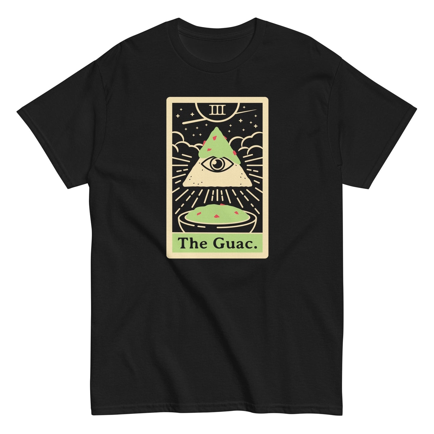 The guac tarot card parody unisex t-shirt - Premium t-shirt from MyDesigns - Just $19.95! Shop now at Lees Krazy Teez