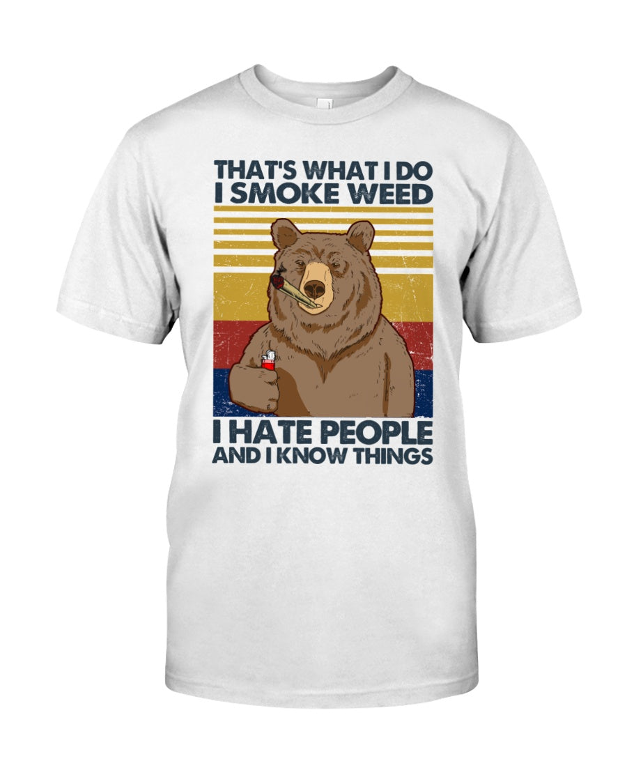 That What I DO Classic bear Men's T-Shirt - Premium t-shirt from MyDesigns - Just $16.95! Shop now at Lees Krazy Teez