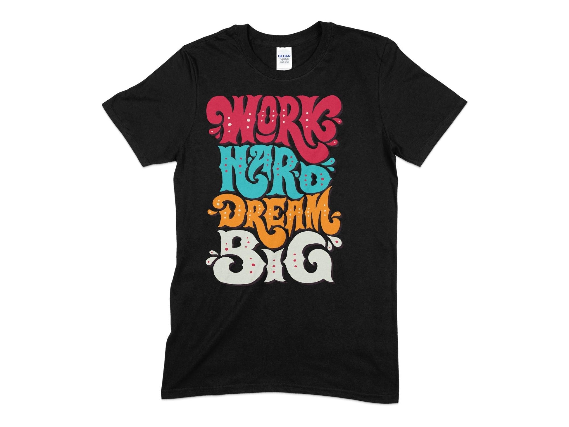 Work hard dream big whdb t-shirt - Premium t-shirt from MyDesigns - Just $21.95! Shop now at Lees Krazy Teez