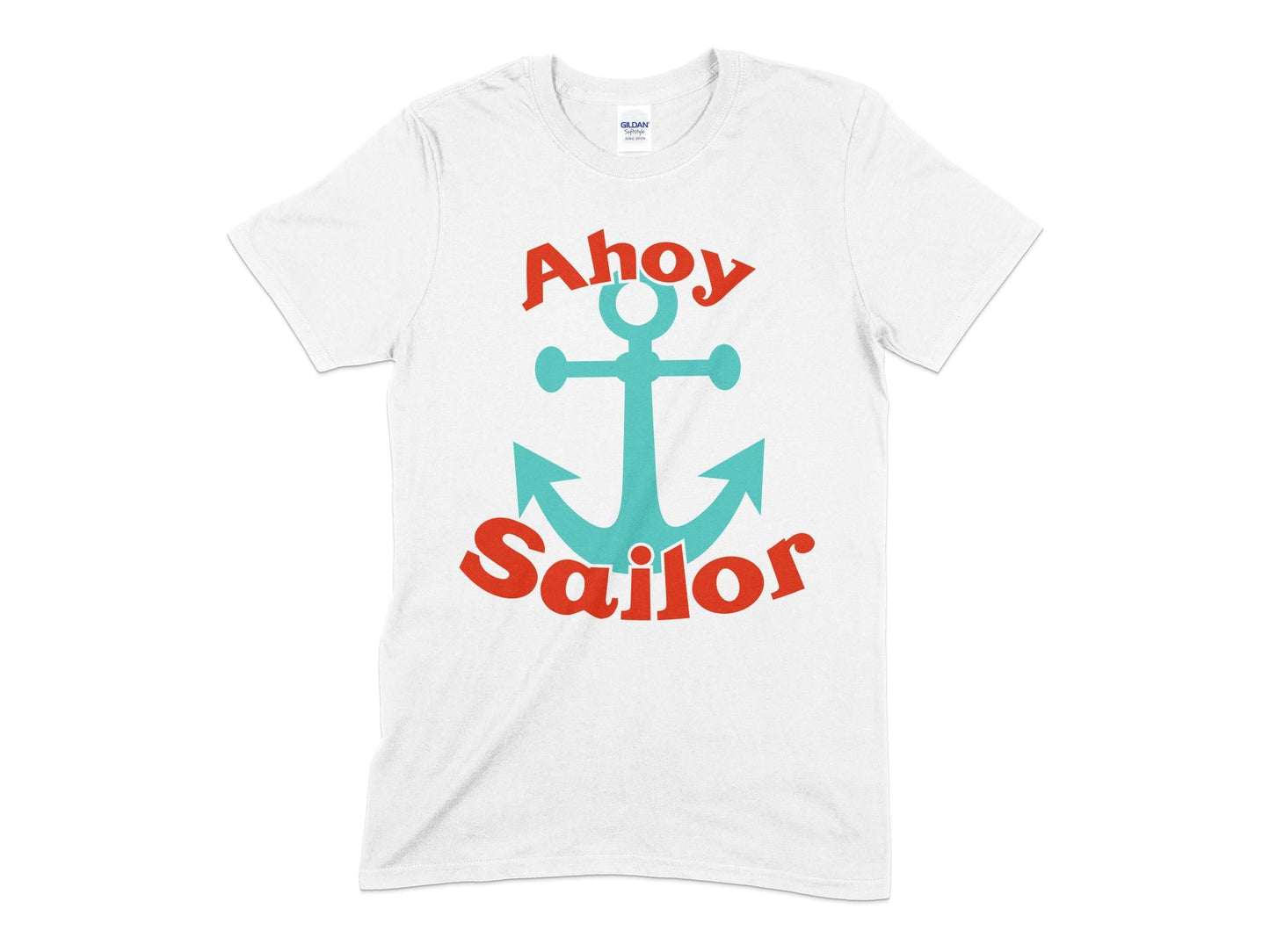 A hoy Sailor Mens womens unisex t-shirt - Premium t-shirt from MyDesigns - Just $21.95! Shop now at Lees Krazy Teez