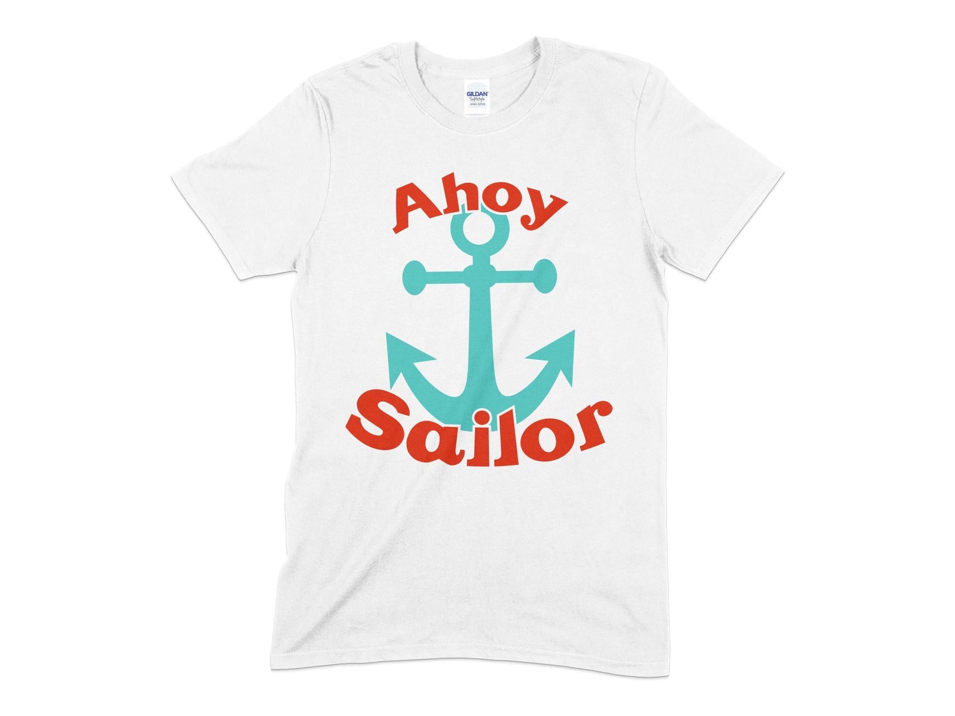 A hoy Sailor Mens womens unisex t-shirt - Premium t-shirt from MyDesigns - Just $21.95! Shop now at Lees Krazy Teez