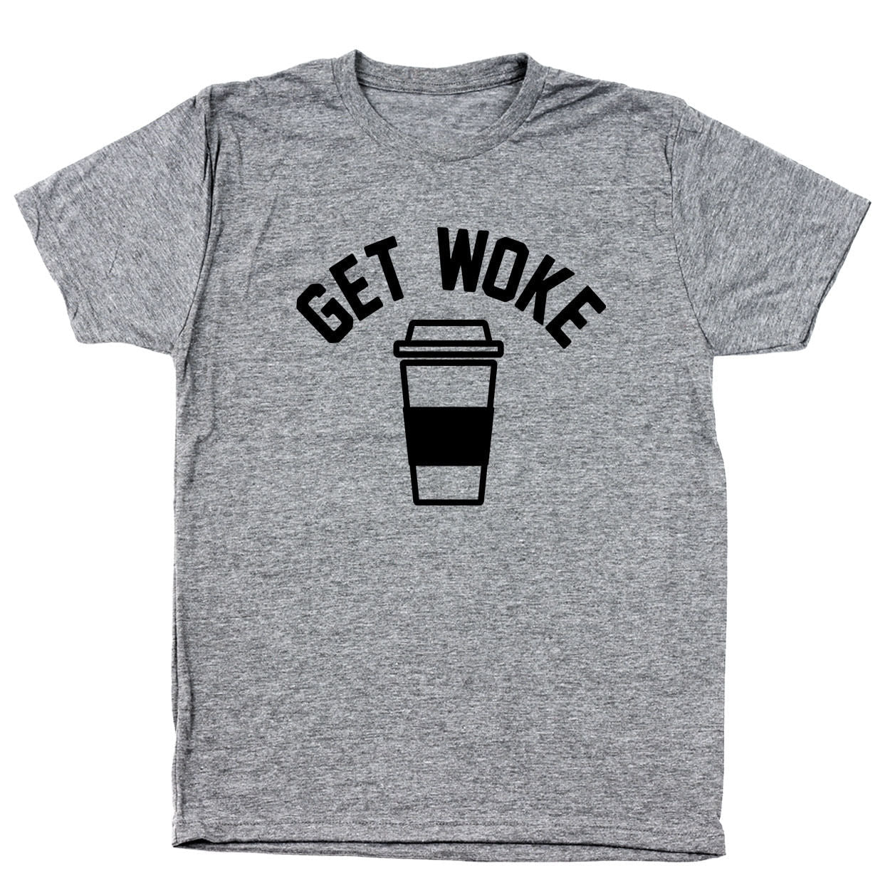 Get woke funny coffee unisex t-shirt - Premium t-shirt from Lees Krazy Teez - Just $19.95! Shop now at Lees Krazy Teez