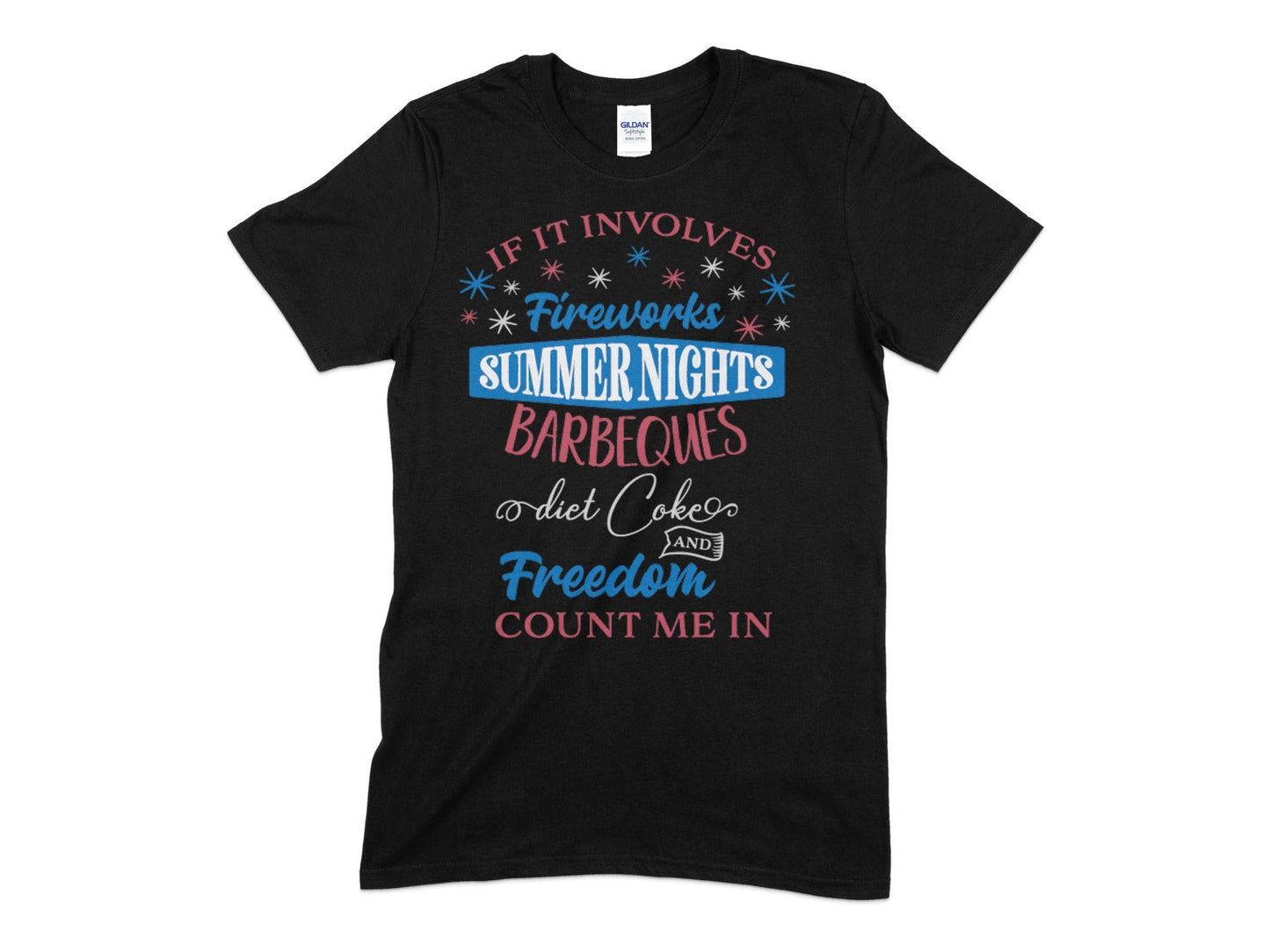 if it involves Fireworks and Barbeques - Premium t-shirt from MyDesigns - Just $21.95! Shop now at Lees Krazy Teez