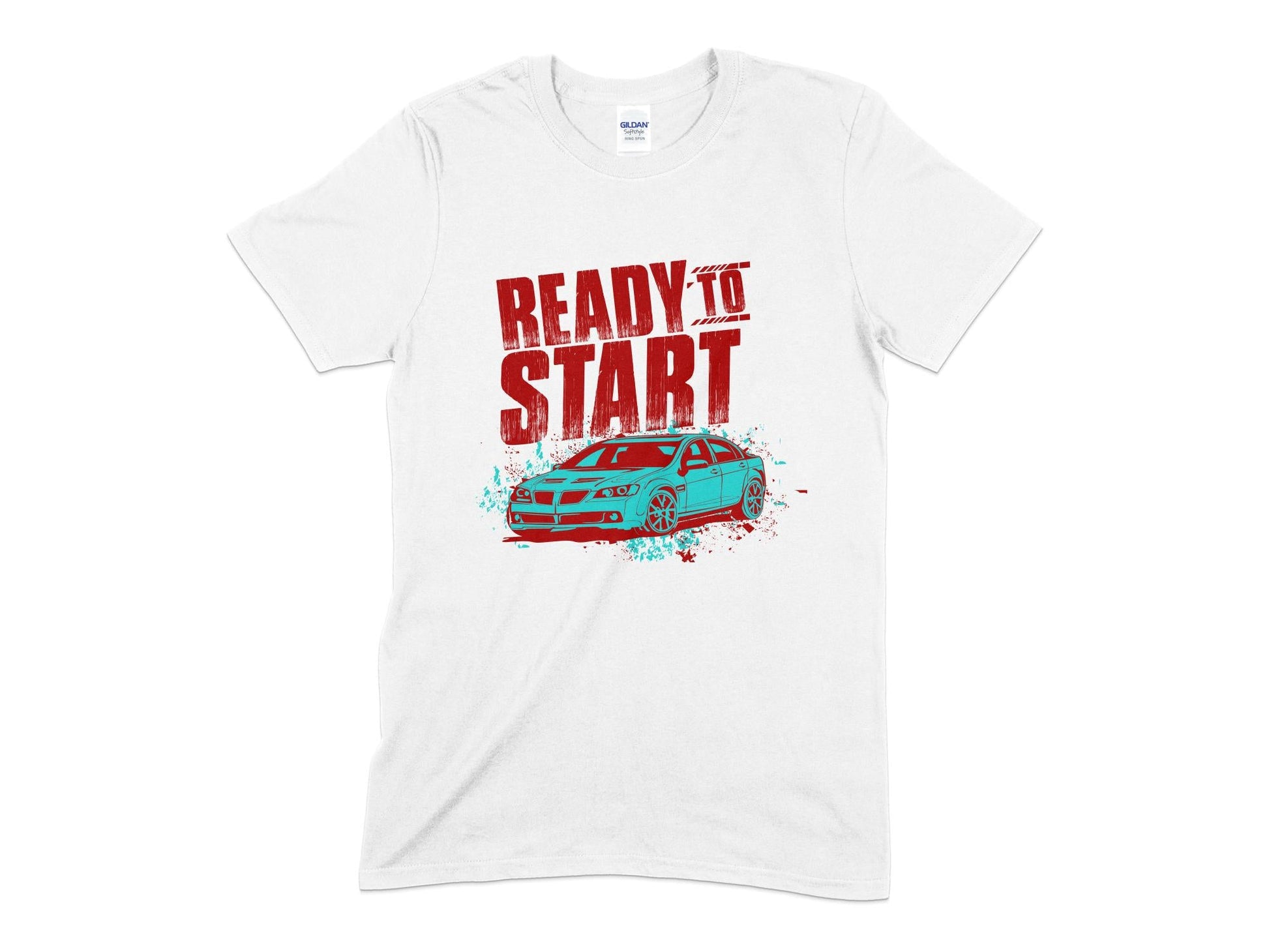 Ready to start Men's t-shirt - Premium t-shirt from MyDesigns - Just $21.95! Shop now at Lees Krazy Teez