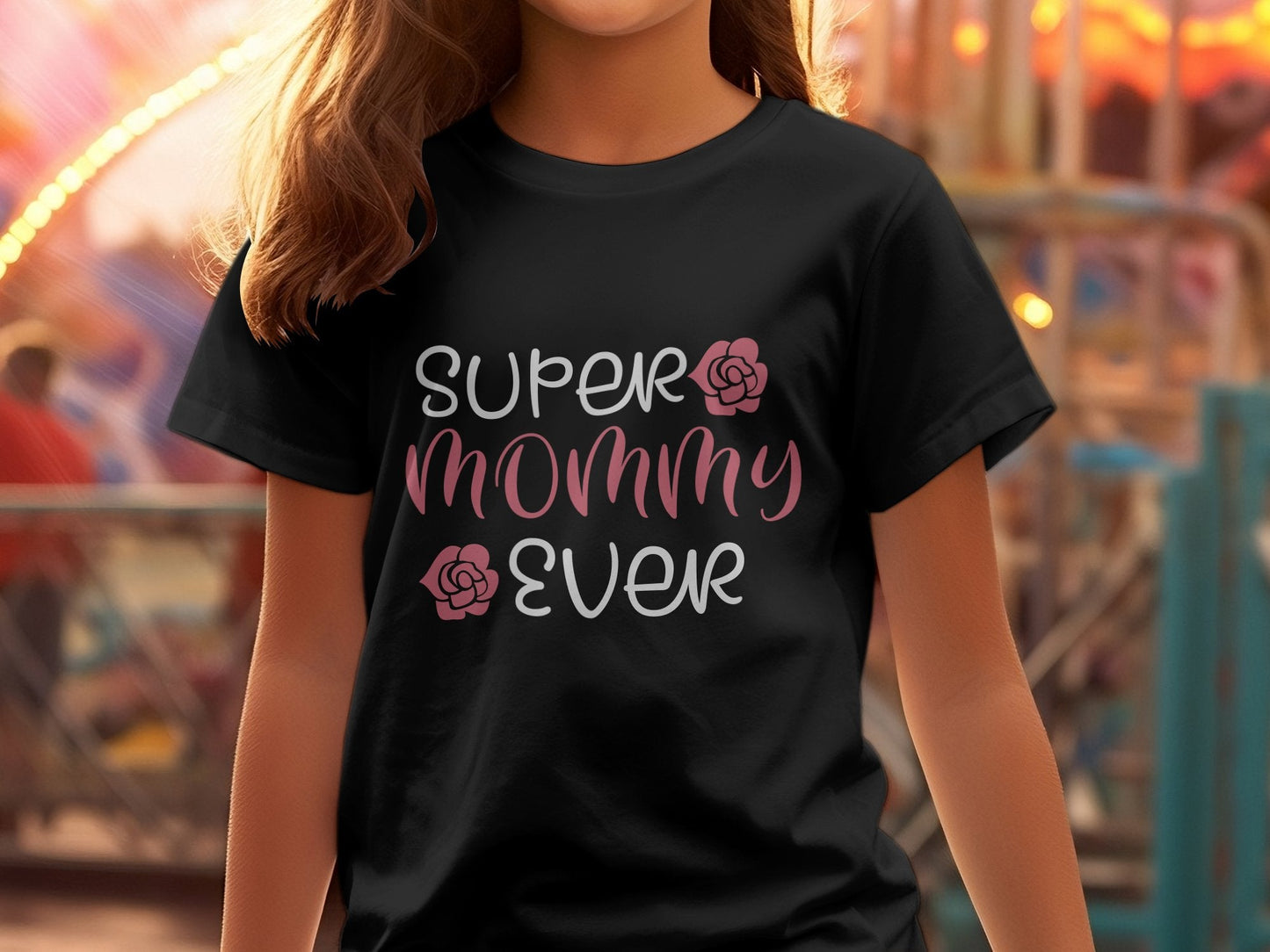 Super Mommy ever Mothers day tee - Premium t-shirt from MyDesigns - Just $19.95! Shop now at Lees Krazy Teez