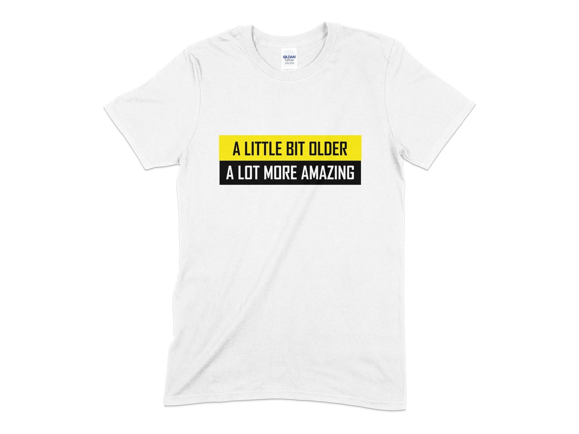 A little bit older a lot more amazing t-shirt - Premium t-shirt from MyDesigns - Just $17.95! Shop now at Lees Krazy Teez