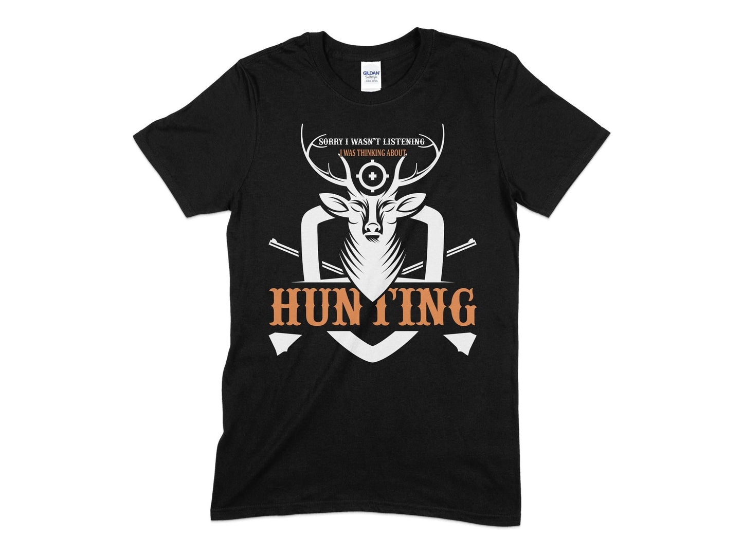 I was thinking about hunting Men's t-shirt - Premium t-shirt from MyDesigns - Just $21.95! Shop now at Lees Krazy Teez