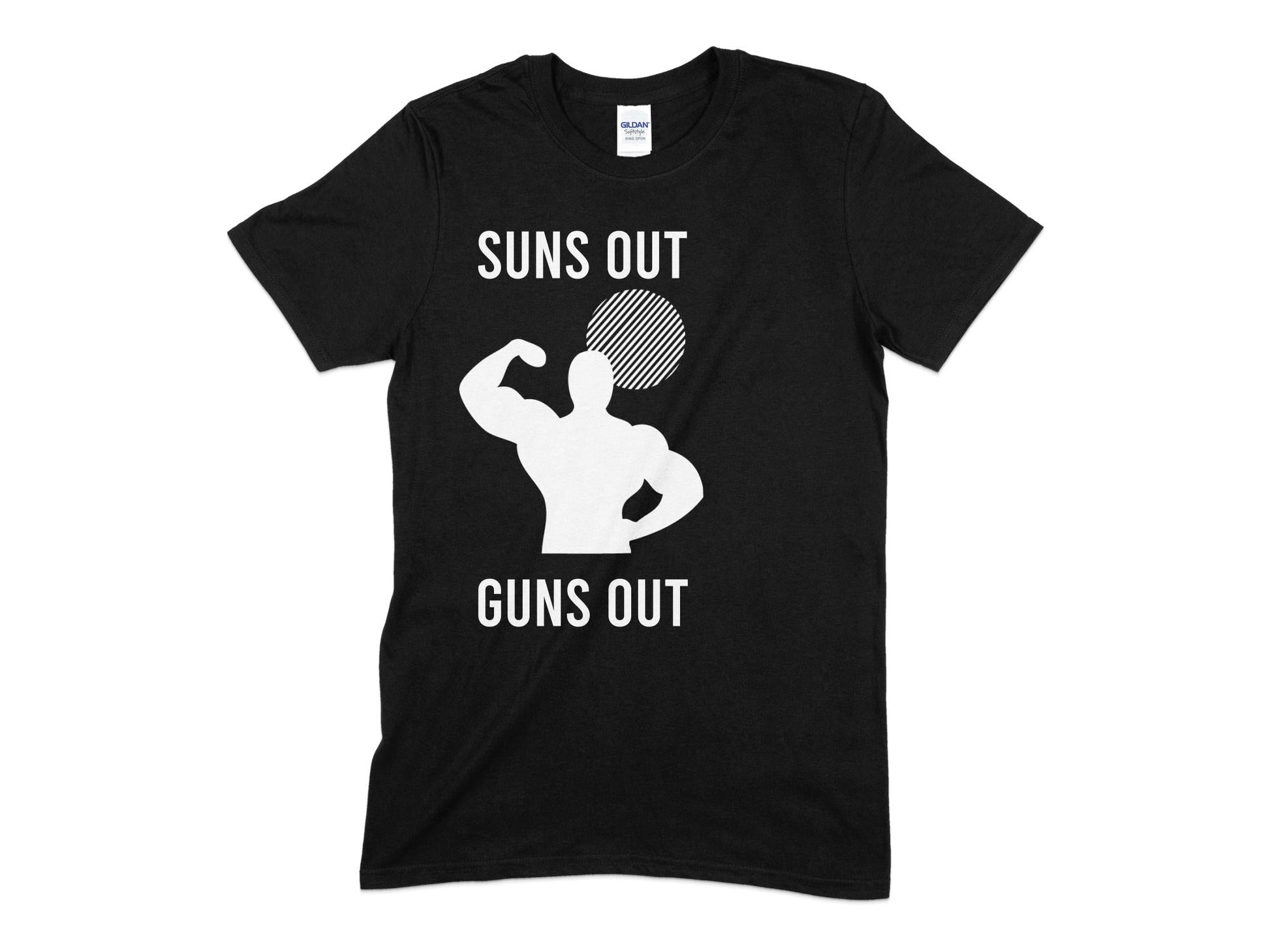 Suns out guns out bodybuilding t-shirt - Premium t-shirt from MyDesigns - Just $21.95! Shop now at Lees Krazy Teez