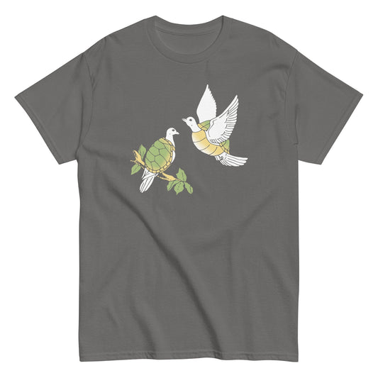 Turtle birds funny hilarous animal Men's t-shirt - Premium t-shirt from MyDesigns - Just $19.95! Shop now at Lees Krazy Teez