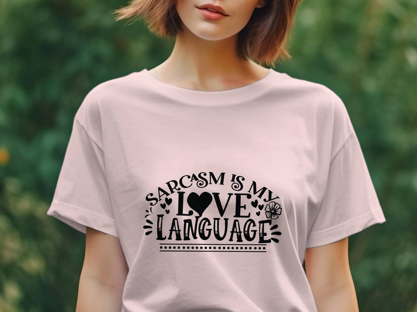 Sarcasm Is My Love Language awesome Women's t-shirt - Premium t-shirt from MyDesigns - Just $19.95! Shop now at Lees Krazy Teez