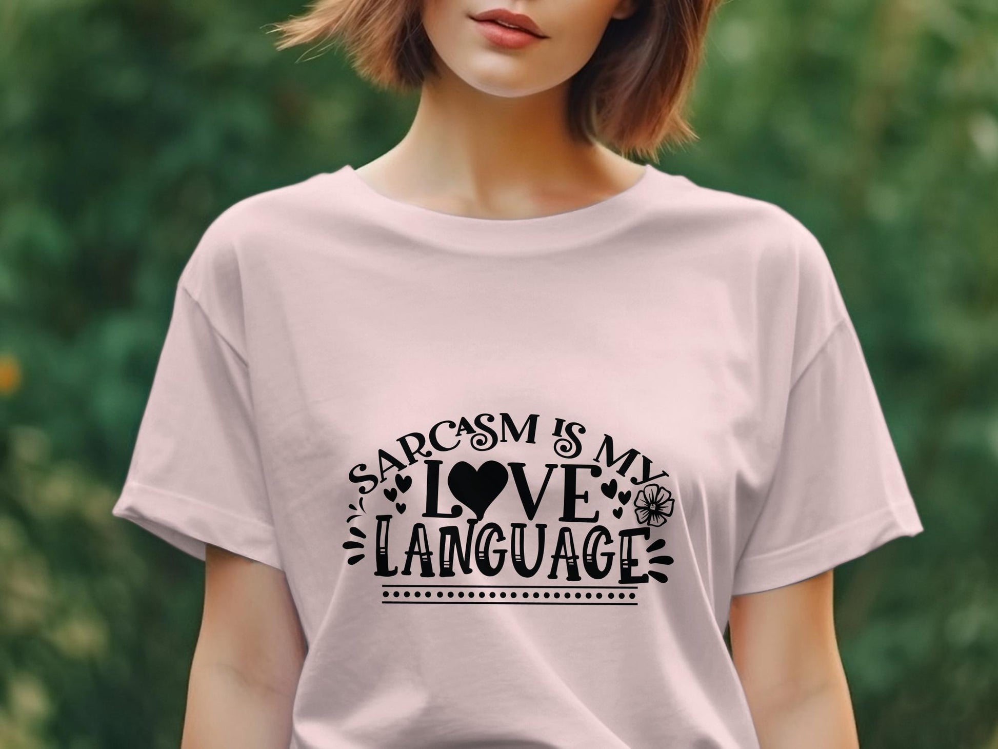 Sarcasm Is My Love Language awesome Women's t-shirt - Premium t-shirt from MyDesigns - Just $19.95! Shop now at Lees Krazy Teez