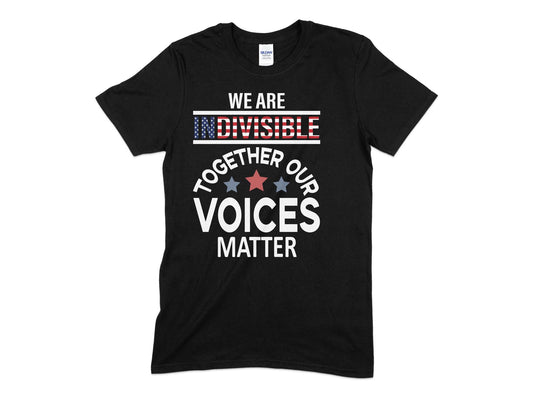 We are indivisible together our voices matter veteran t-shirt - Premium t-shirt from MyDesigns - Just $21.95! Shop now at Lees Krazy Teez