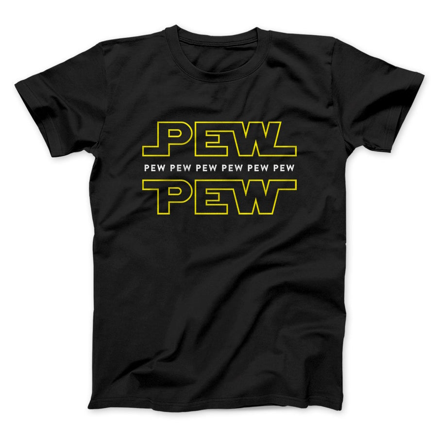 Pew pew pew pew funny Men's t-shirt - Premium t-shirt from MyDesigns - Just $16.95! Shop now at Lees Krazy Teez