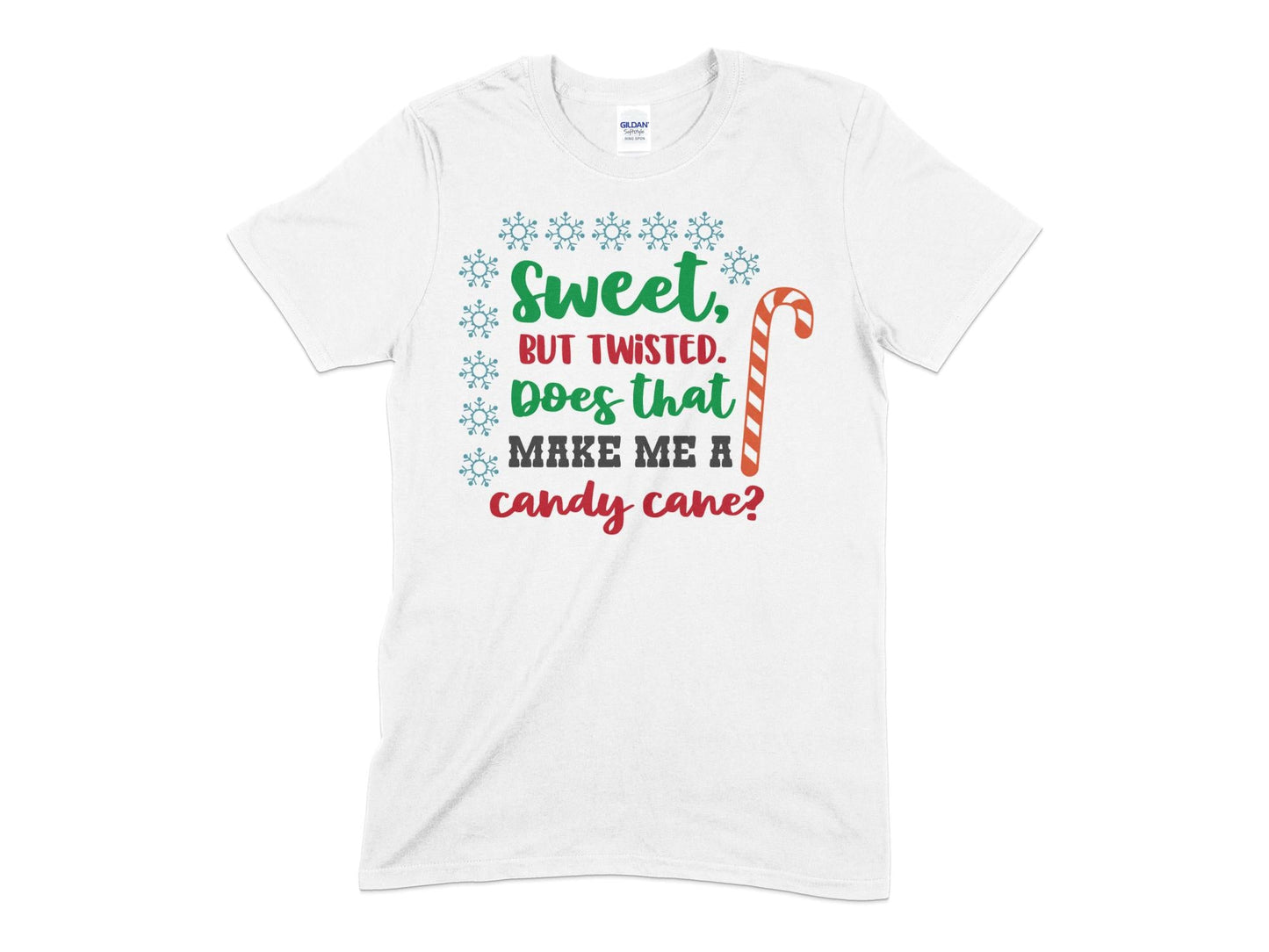 Sweet but Twisted Christmas t-shirt - Premium t-shirt from MyDesigns - Just $19.95! Shop now at Lees Krazy Teez