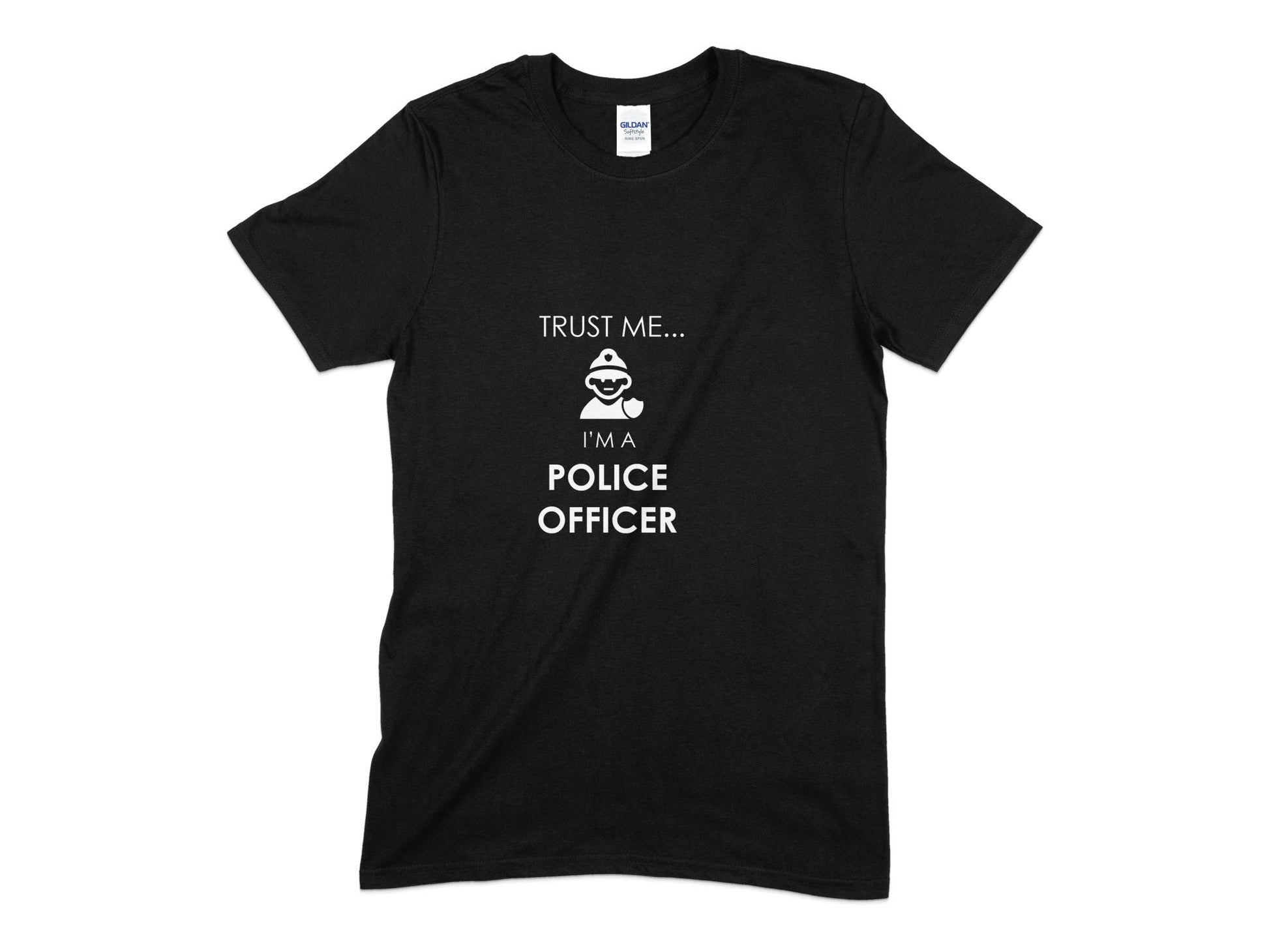 Trust me im a police office t-shirt - Premium t-shirt from MyDesigns - Just $21.95! Shop now at Lees Krazy Teez