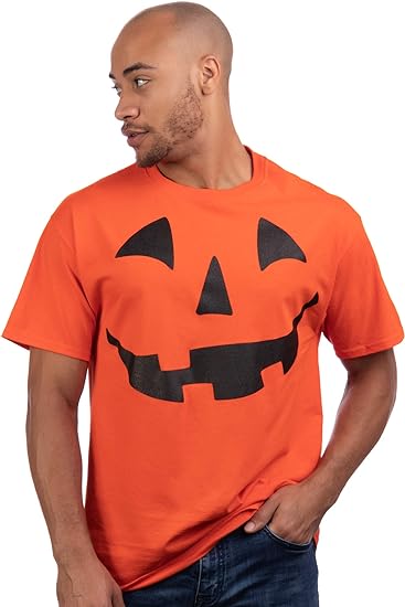Giant Jack O' Lantern Face Halloween tshirt - Premium t-shirt from Lees Krazy Teez - Just $19.95! Shop now at Lees Krazy Teez