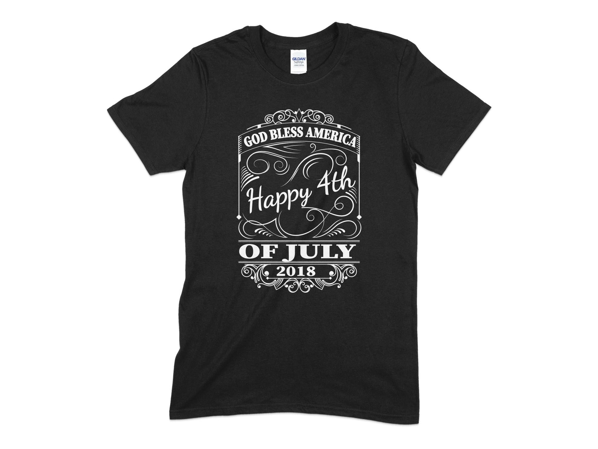 God bless america happy 4th of july 2018 t-shirt - Premium t-shirt from MyDesigns - Just $17.95! Shop now at Lees Krazy Teez