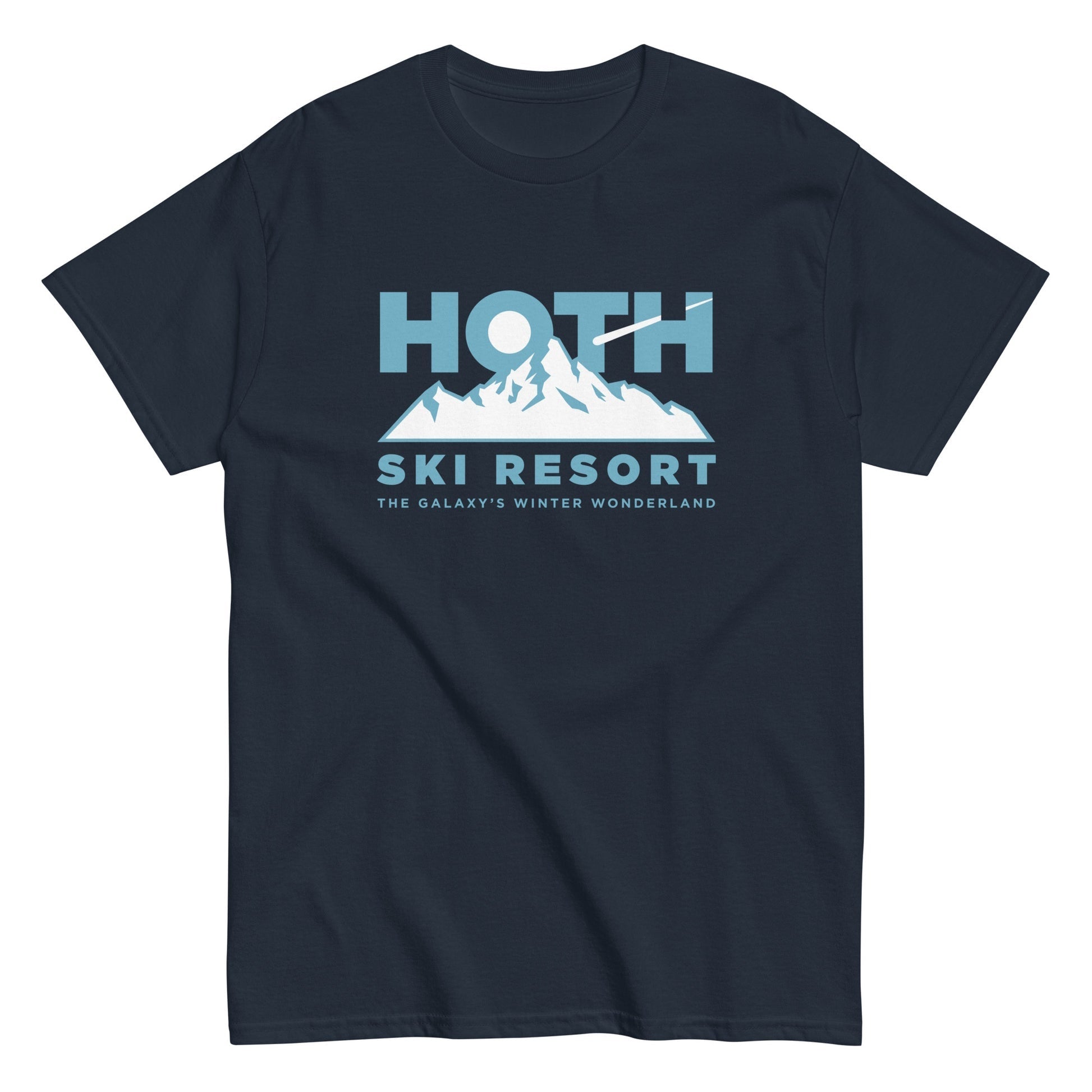 Hoth ski resort the galaxy's winter wonderland t-shirt - Premium t-shirt from MyDesigns - Just $19.95! Shop now at Lees Krazy Teez