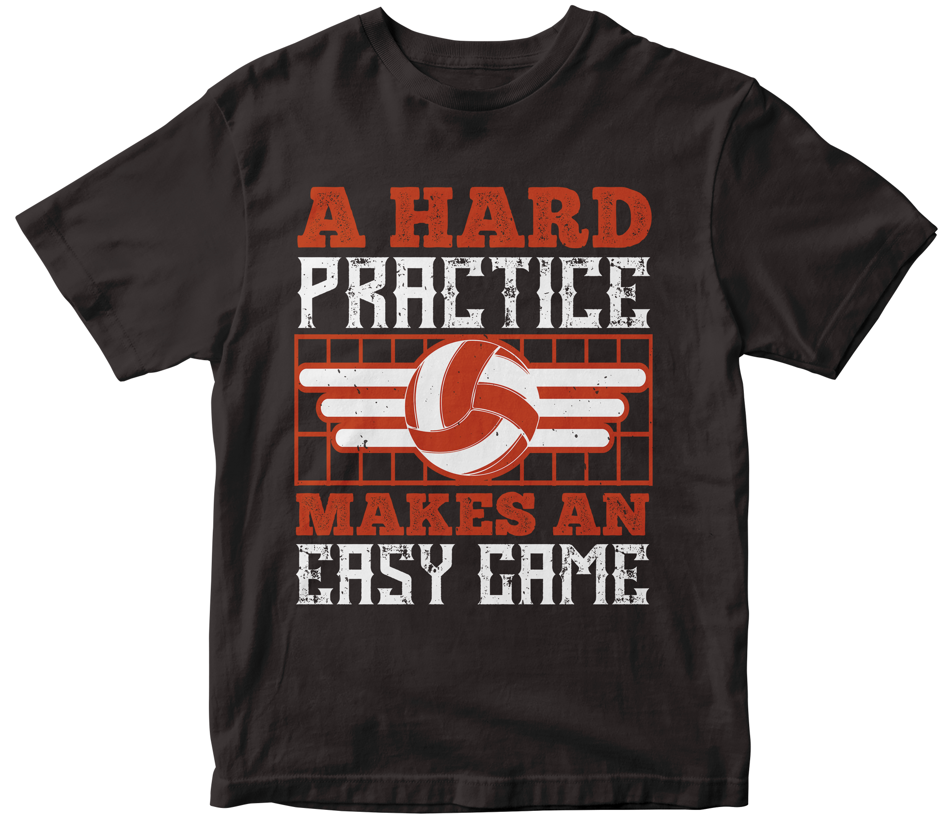 A hard practice makes an easy game t-shirt - Premium t-shirt from MyDesigns - Just $21.95! Shop now at Lees Krazy Teez