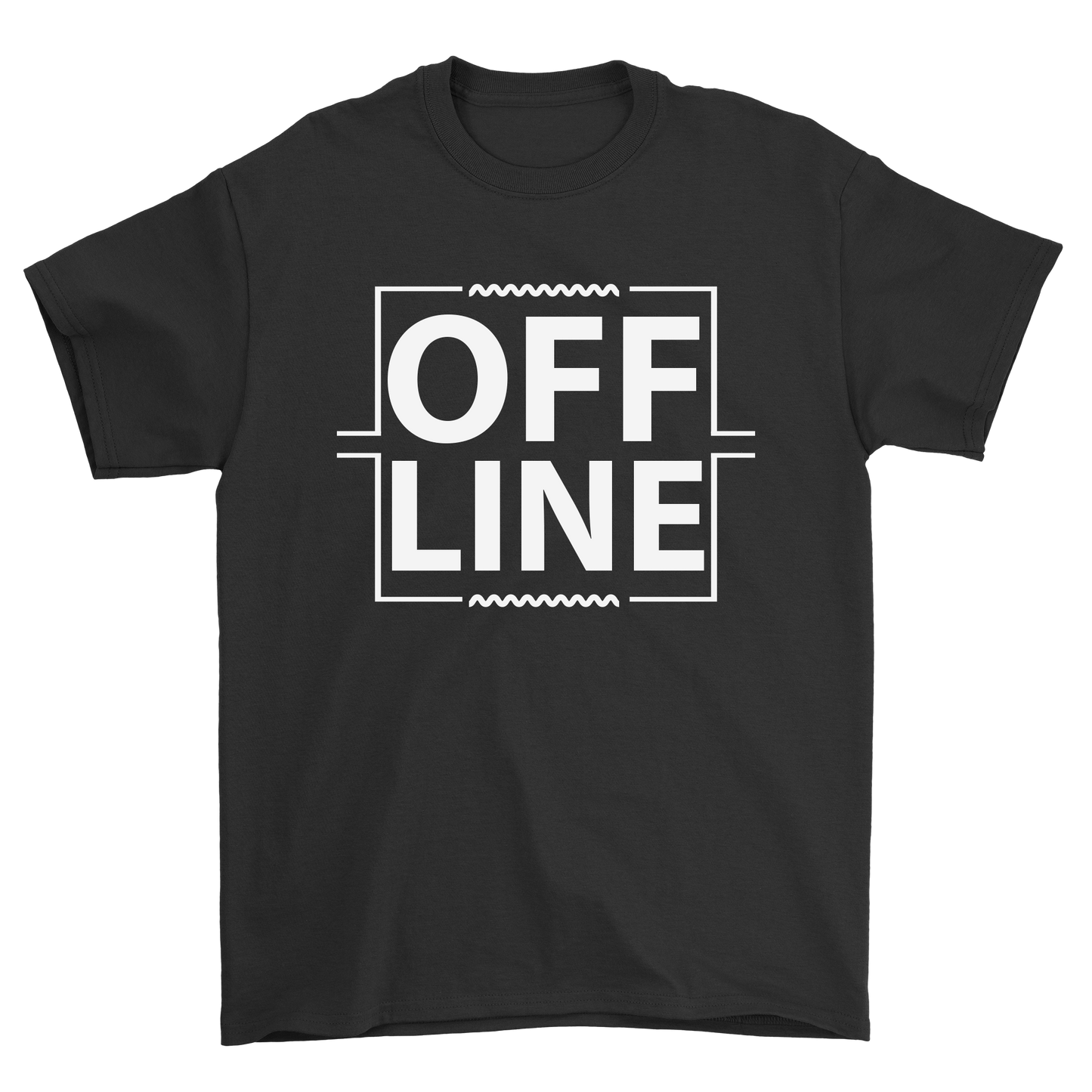 Off Line t-shirt - Premium t-shirt from MyDesigns - Just $21.95! Shop now at Lees Krazy Teez
