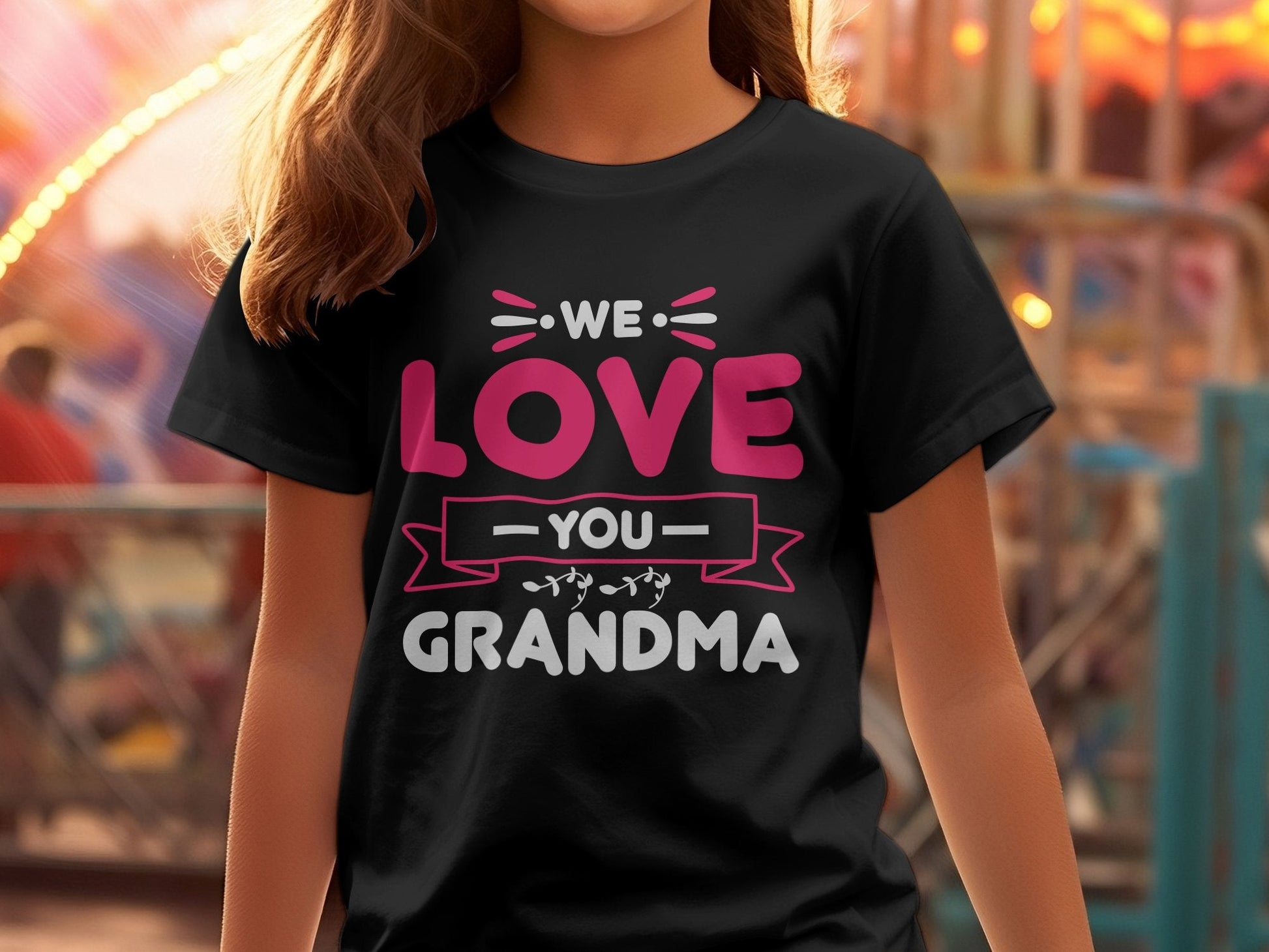 We love you Grandma Women's Ladies t-shirt - Premium t-shirt from MyDesigns - Just $19.95! Shop now at Lees Krazy Teez