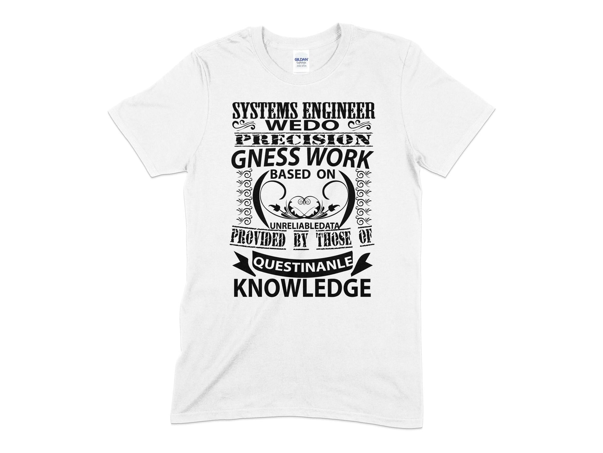 Systems engineer we do precision Unisex t-shirt - Premium t-shirt from MyDesigns - Just $19.95! Shop now at Lees Krazy Teez