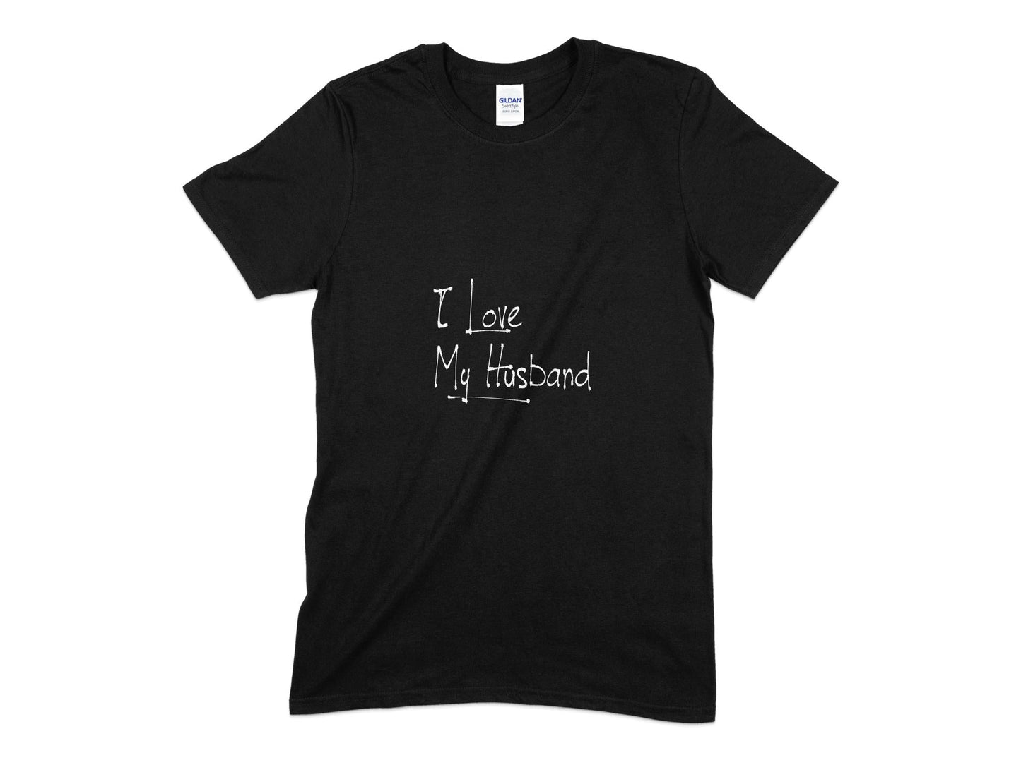 i love my husband t-shirt - Premium t-shirt from MyDesigns - Just $21.95! Shop now at Lees Krazy Teez