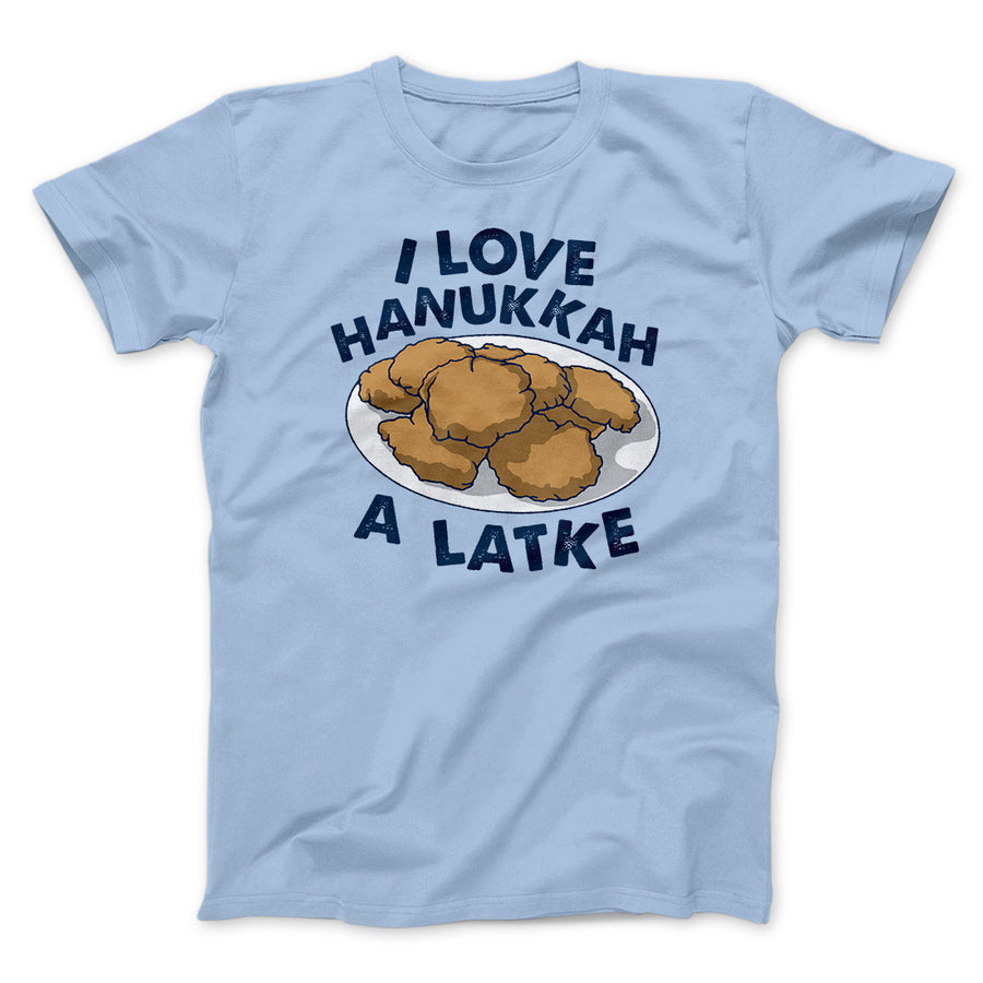 I love hanukkah a latke hanukkah t-shirt - Premium t-shirt from Lees Krazy Teez - Just $16.95! Shop now at Lees Krazy Teez
