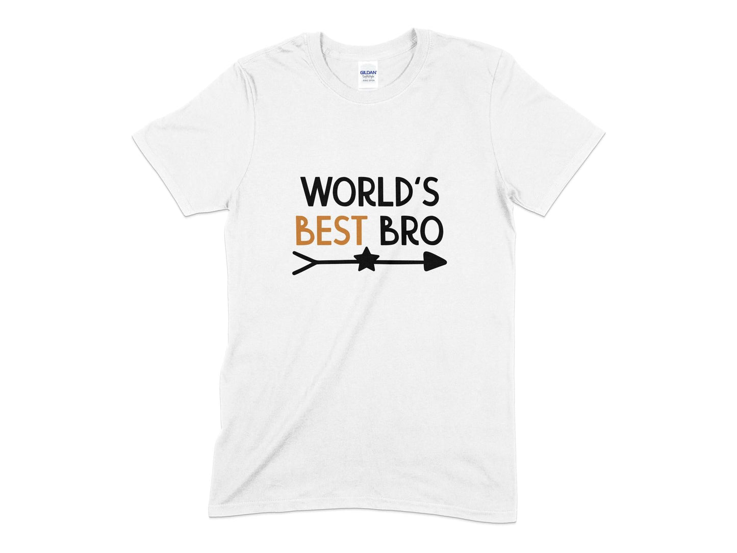 World's best bro mens t-shirt - Premium t-shirt from MyDesigns - Just $19.95! Shop now at Lees Krazy Teez