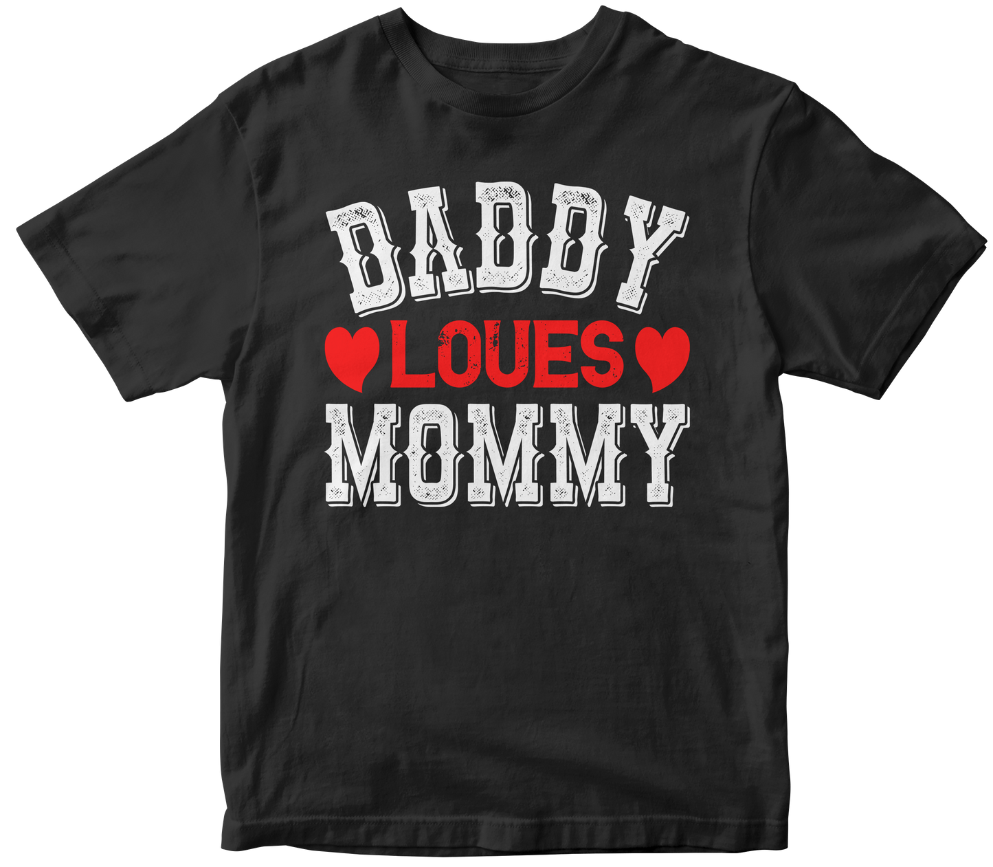 daddy loves mommy youth girls boys t-shirt - Premium t-shirt from MyDesigns - Just $19.95! Shop now at Lees Krazy Teez