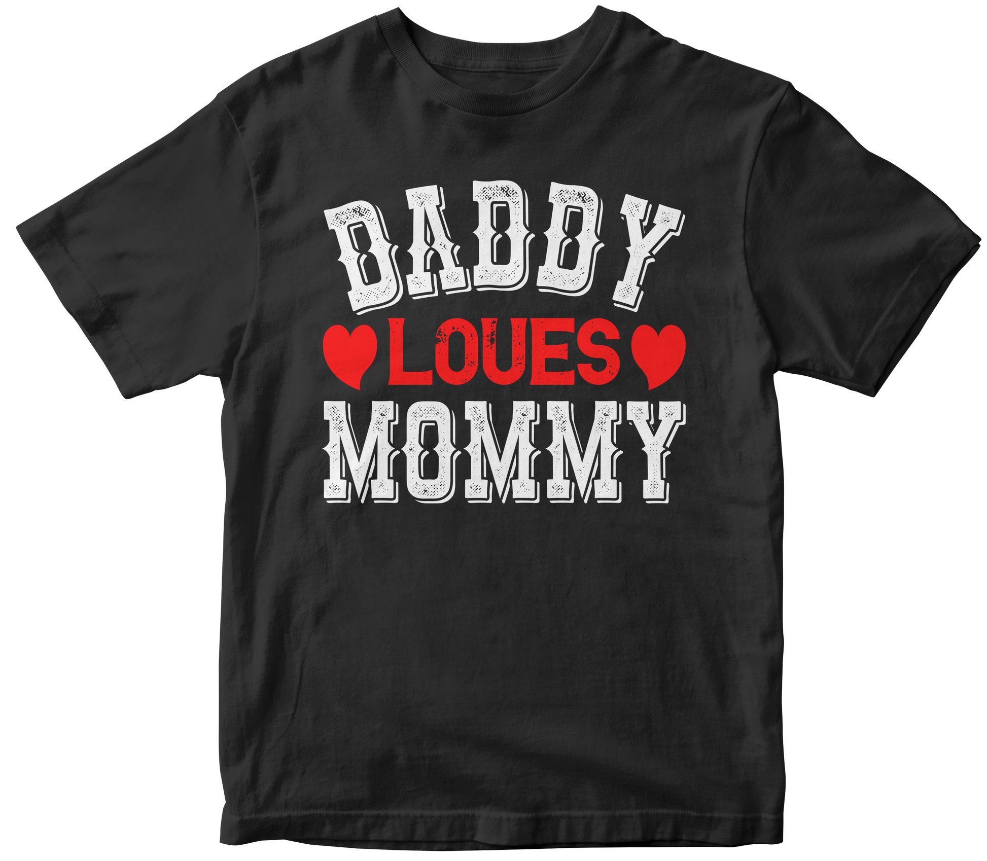 daddy loves mommy youth girls boys t-shirt - Premium t-shirt from MyDesigns - Just $19.95! Shop now at Lees Krazy Teez