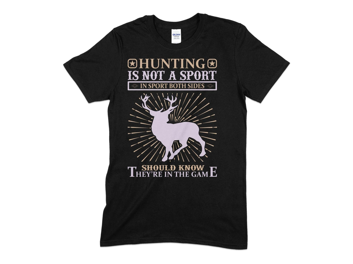 Hunting is not a sport in sport both sides should know - Premium t-shirt from MyDesigns - Just $21.95! Shop now at Lees Krazy Teez