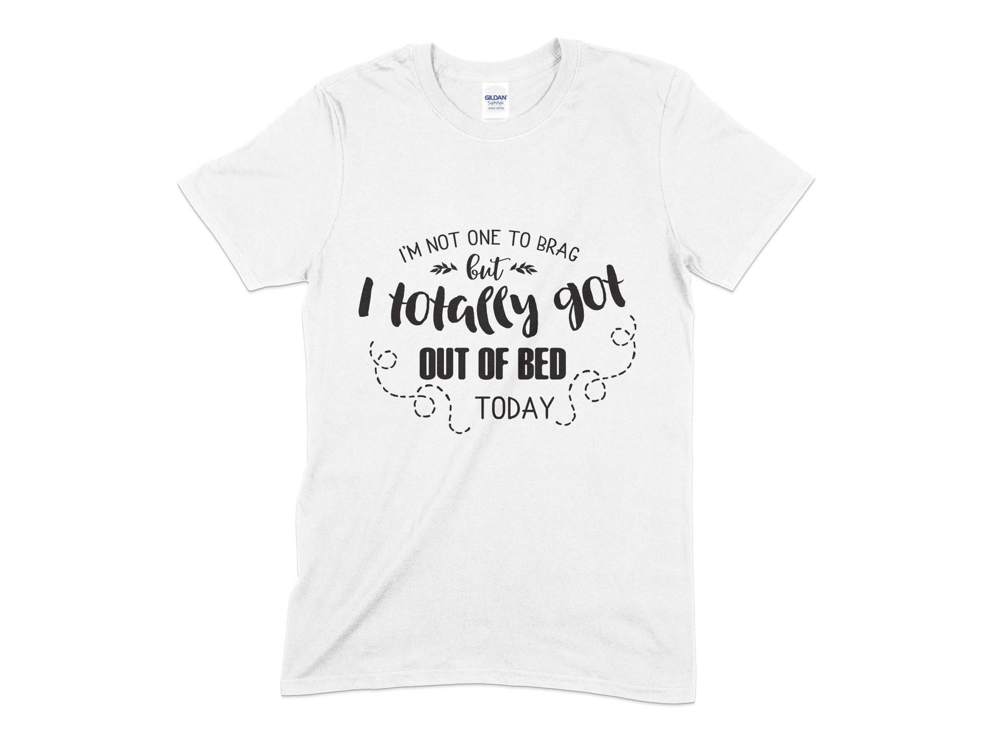 Im not One to Brag Unisex t-shirt - Premium t-shirt from MyDesigns - Just $19.95! Shop now at Lees Krazy Teez
