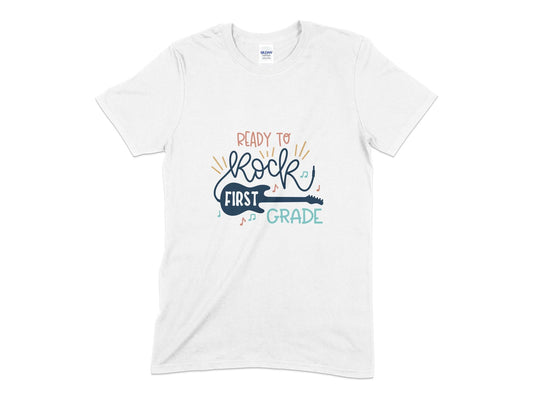 Ready to rock first grade youth t-shirt - Premium  from MyDesigns - Just $19.95! Shop now at Lees Krazy Teez
